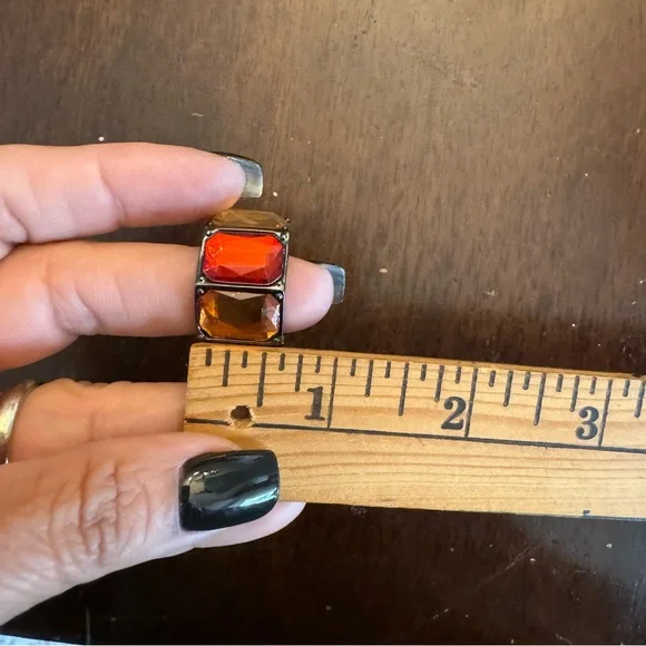 SIMPLY VERA WANG Necklace Earrings & Bracelet 4 Piece Set Gun Metal Gray Tone - Picture 12 of 15